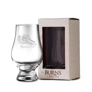 Burns Scottish Gift Glencairn Glass Engraved Carton personalised whisky glass