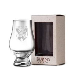 Burns Scottish Gift Glencairn Glass Engraved Carton | scottish souvenirs