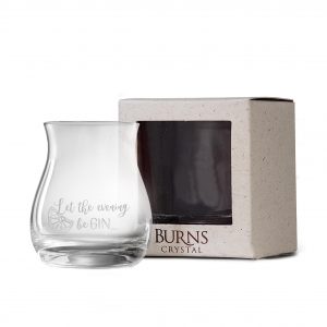Burns Scottish Gift Glencairn Mixer Engraved | Gin and tonic glasses