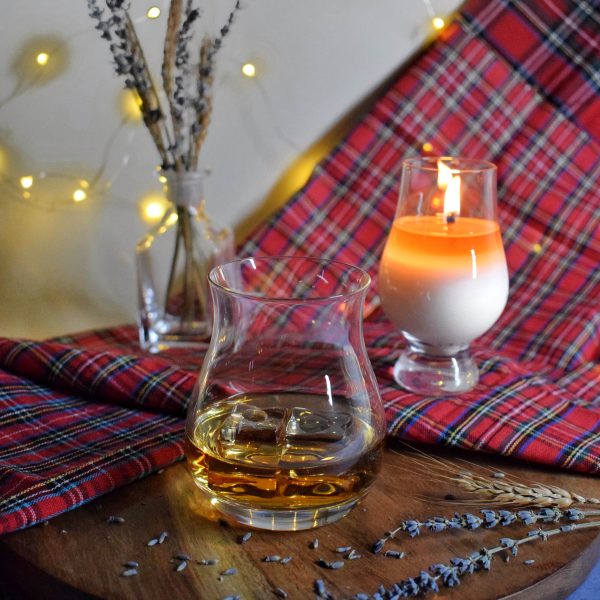 Burns Whisky Glass, Scottish Gift Background